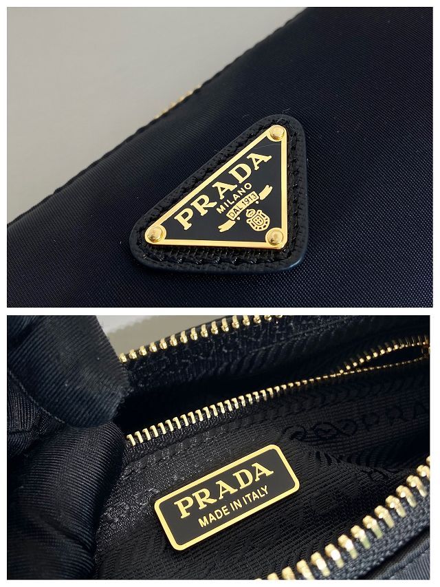Prada original nylon pouch 1NE058 black