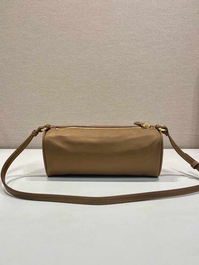 Prada original nylon pouch 1NE058 brown