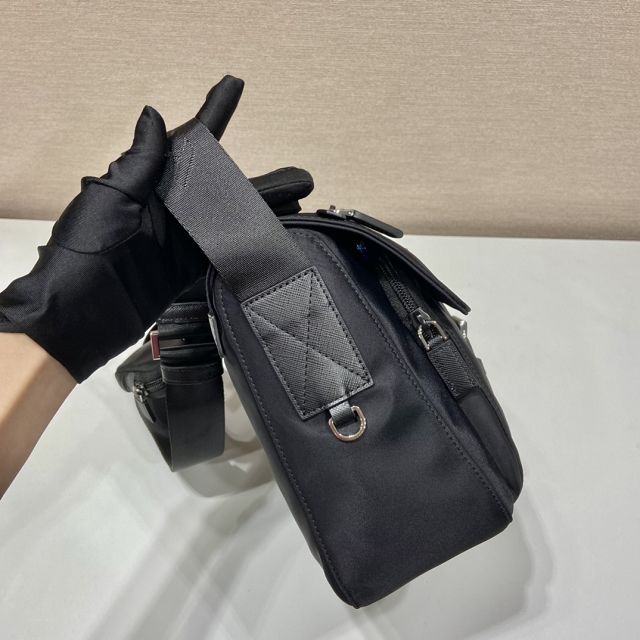 Prada original nylon shoulder bag 1BD994B black