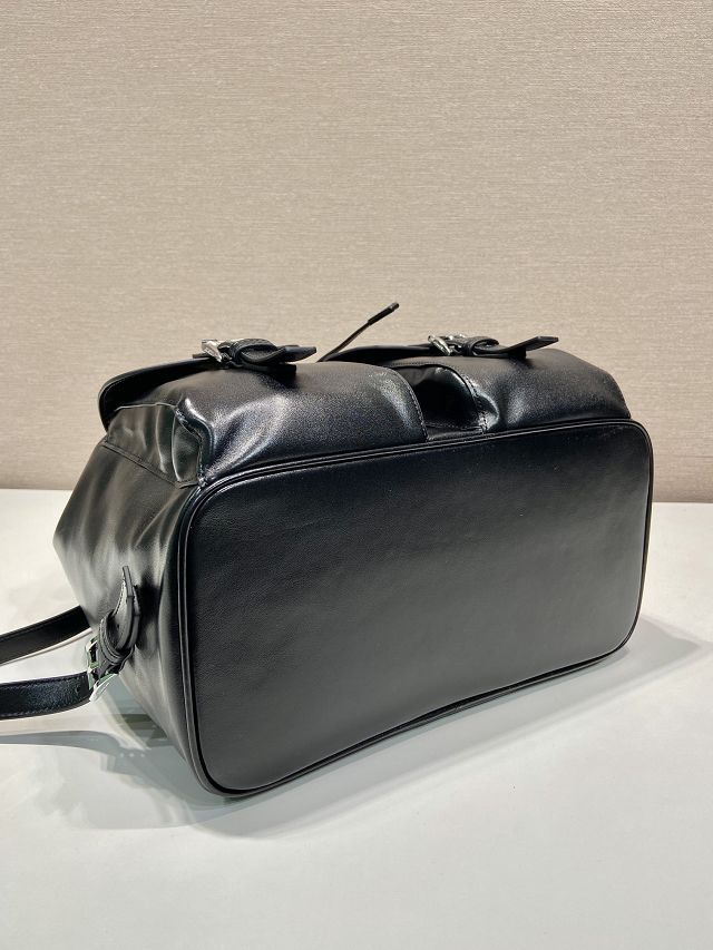 Prada original calfskin medium backpack 1BZ811 black