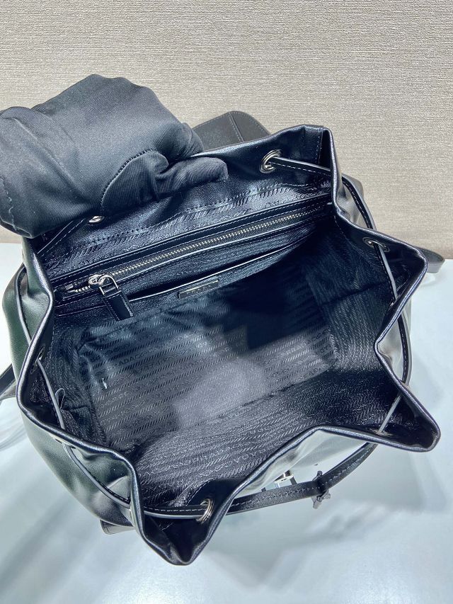 Prada original calfskin medium backpack 1BZ811 black
