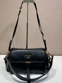 Prada original lambskin explore medium shoulder bag 1BD394 black