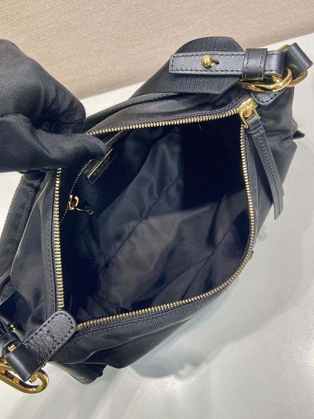 Prada original nylon explore shoulder bag 1BC264 black