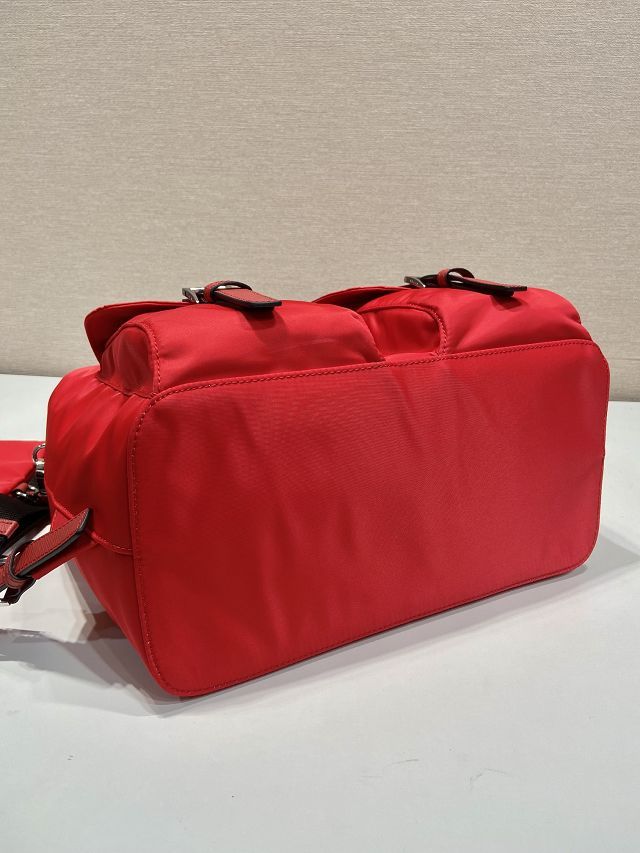 Prada original nylon medium backpack 1BZ811 red