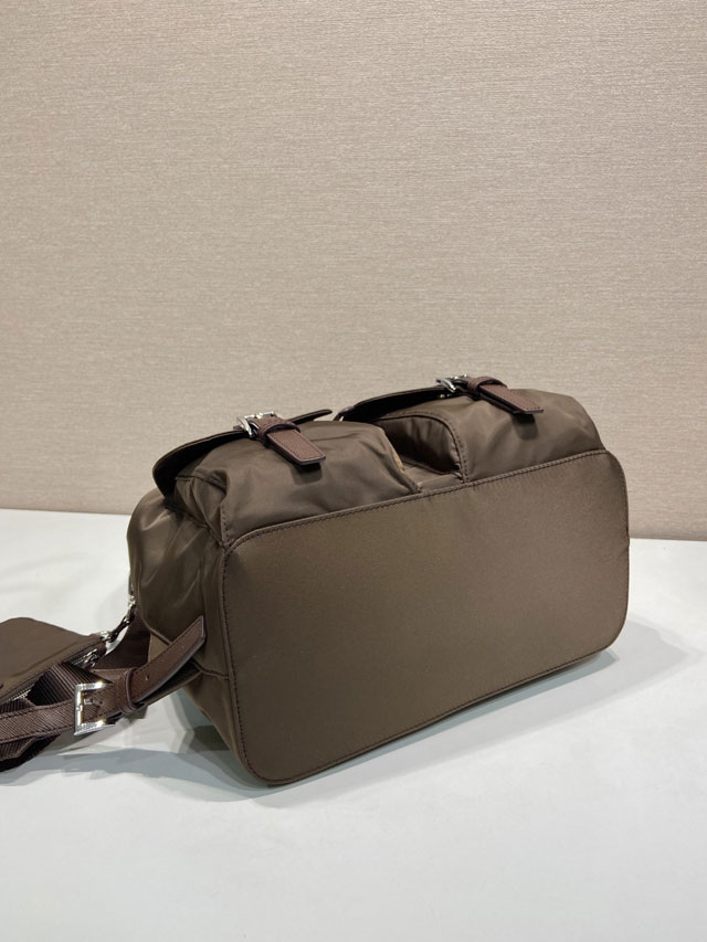 Prada original nylon medium backpack 1BZ811 sienna