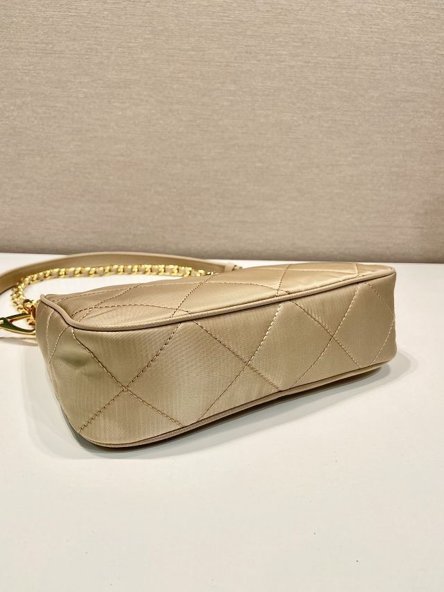Prada original nylon re-edition mini bag 1BC204 beige