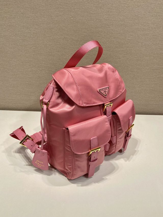 Prada original nylon small backpack 1BZ677 pink