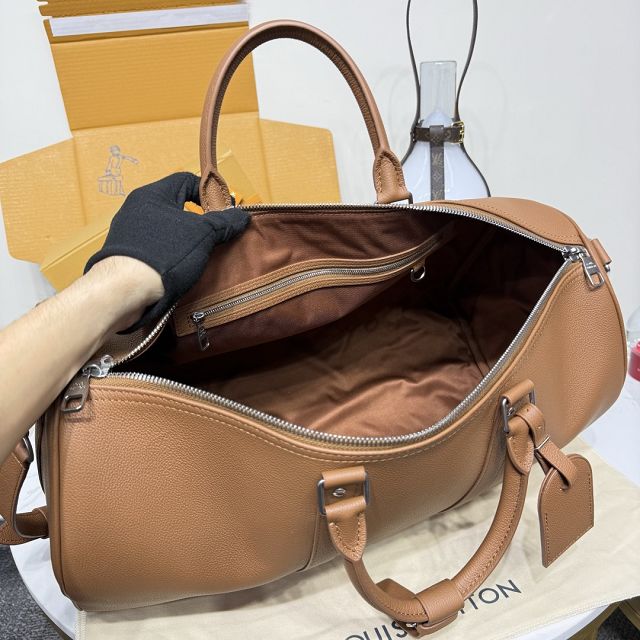 Louis vuitton original calfskin keepall 50 M26065 brown