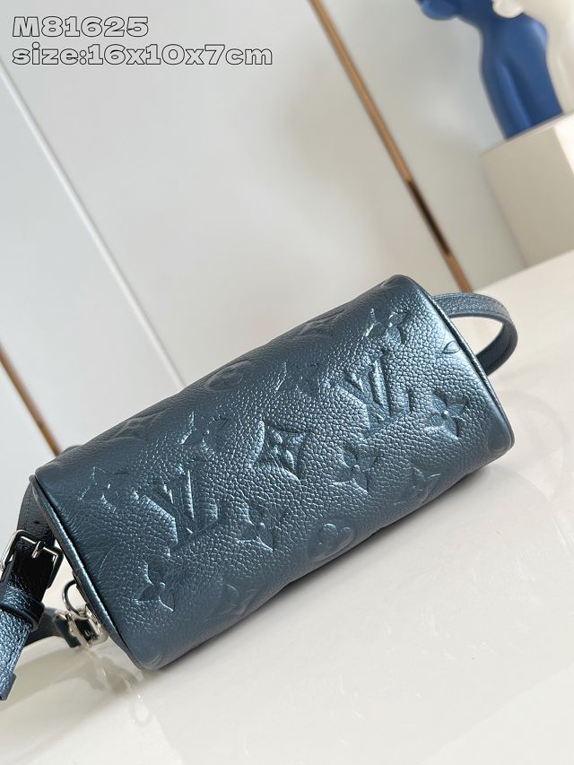 Louis vuitton original calfskin nano speedy M26510 shimmery ink