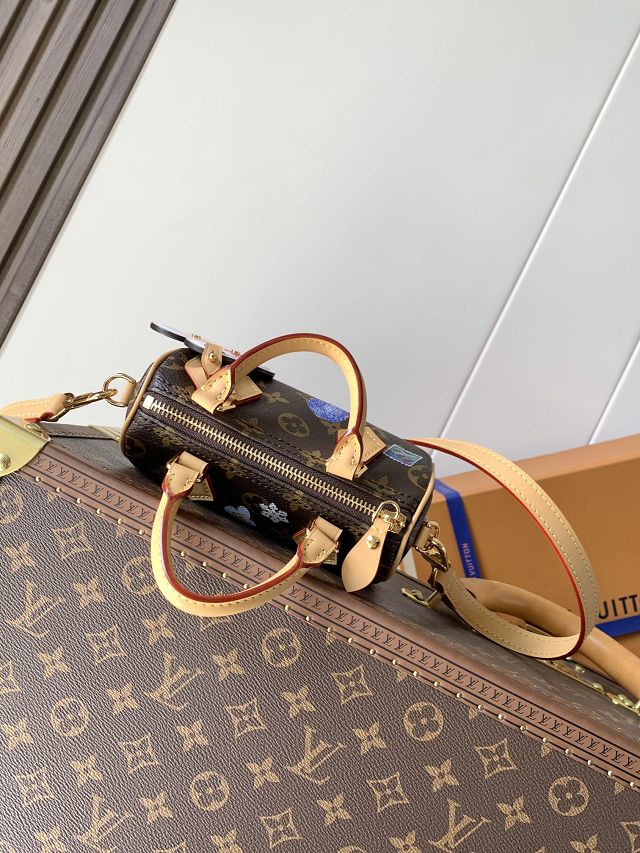Louis vuitton original monogram canvas nano speedy M15330