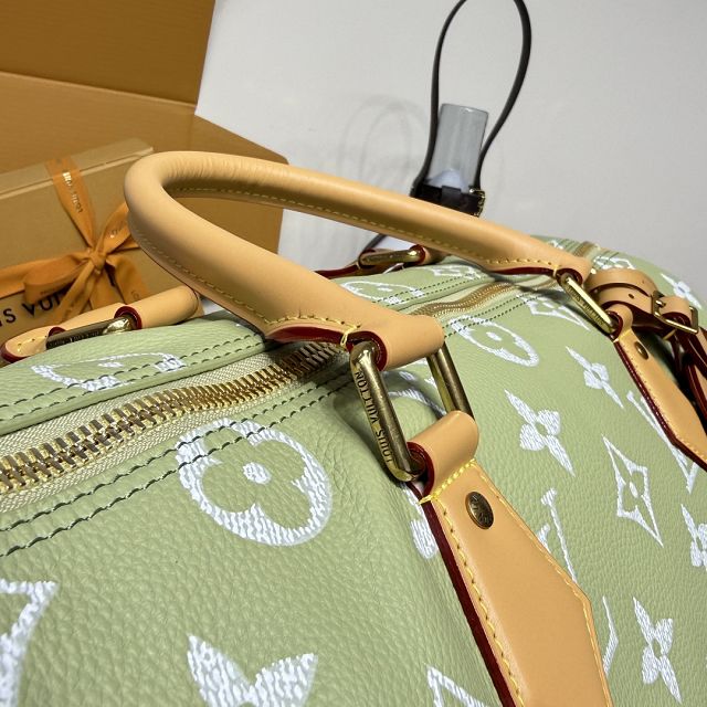 Louis vuitton original soft calfskin speedy P9 50 M13927 green