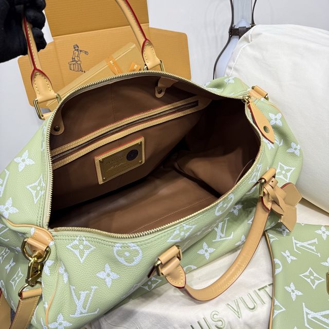 Louis vuitton original soft calfskin speedy P9 50 M13927 green