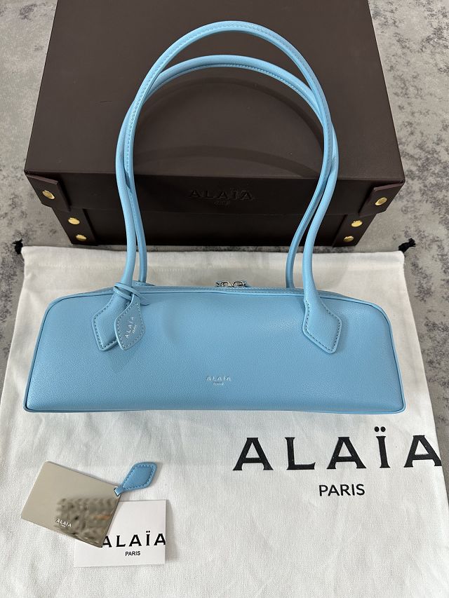 Alaia original lambskin le teckel medium bag AL0024 blue