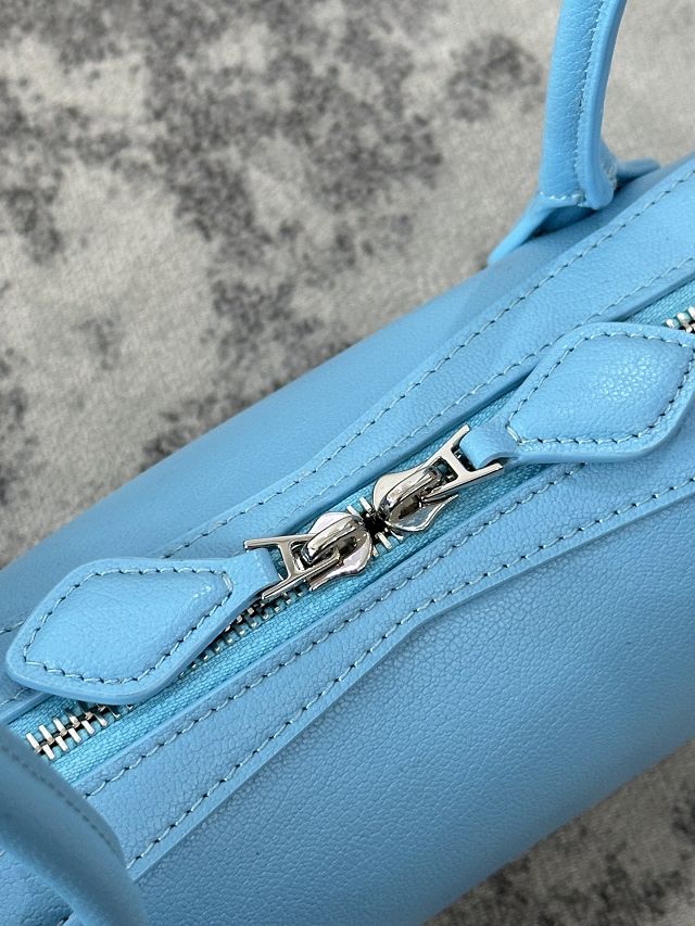 Alaia original lambskin le teckel small bag AL0023 blue