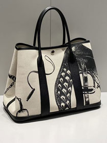 Hermes original canvas large garden party 36 bag HG0038-2 black