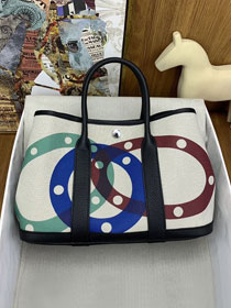 Hermes original canvas medium garden party 30 bag HG0030-7 black