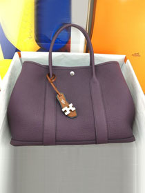 Hermes original negonda leather medium garden party 30 bag HG0030 anemone