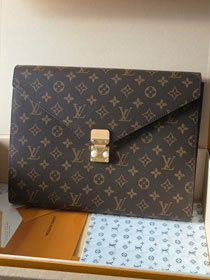 Louis vuitton monogram canvas mark folder GI0721