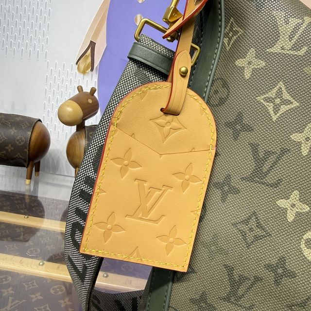 Louis vuitton monogram canvas vagabond hobo bag M27181 green
