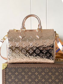 Louis vuitton original epi leather speedy 25 M26497 rose gold