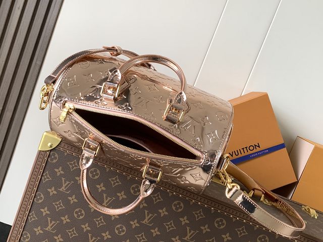 Louis vuitton original epi leather speedy 25 M26497 rose gold