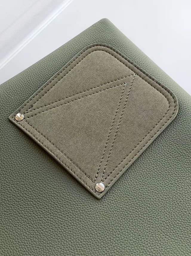 Louis vuitton original calfskin reversible verso hobo bag M26747 green