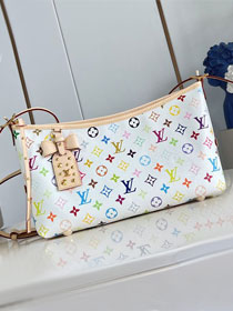 Louis vuitton original monogram multicolor carryall east west M27578 white