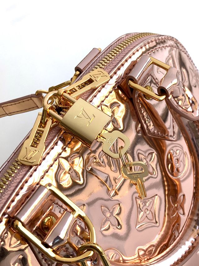 Louis vuitton original monogram miroir canvas alma BB M27037 copper