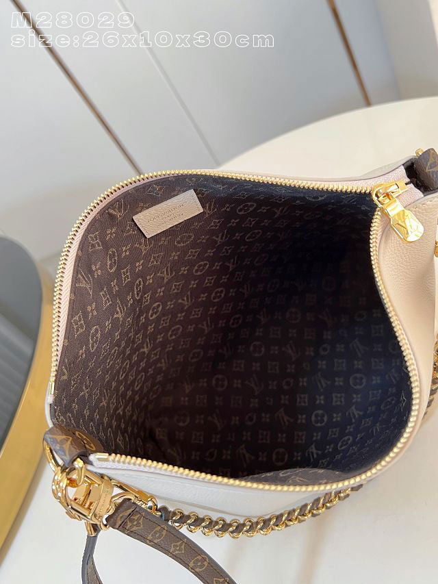 Louis vuitton original calfskin multipass handbag M28029 creme