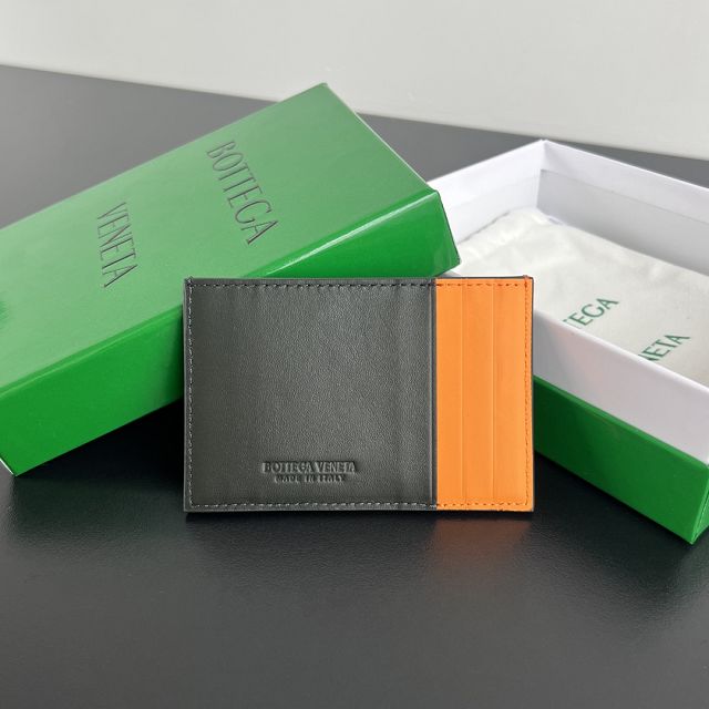 BV original calfskin card holder 649597