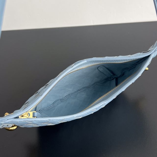 BV original lambskin baby solstice bag 796378 light blue