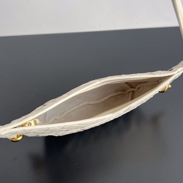 BV original lambskin baby solstice bag 796378 sea salt