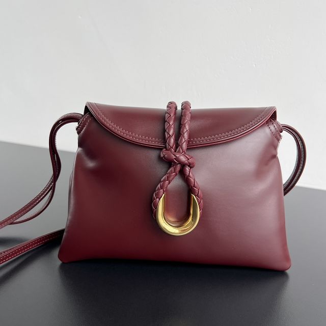 BV original calfskin baby liberta bag 826147 barolo