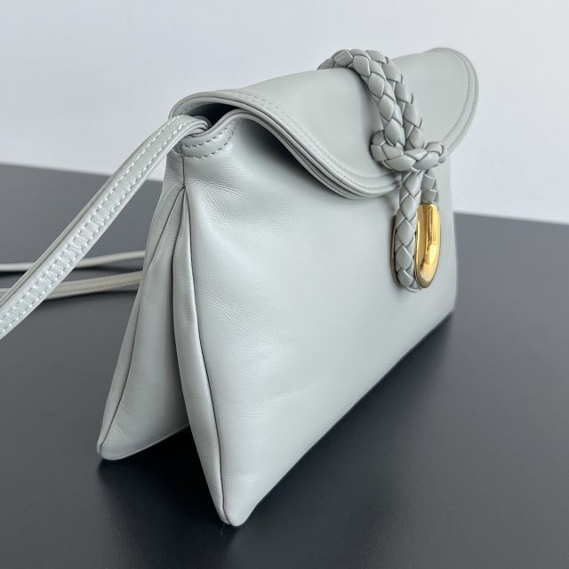 BV original calfskin small liberta bag 806030 agate grey