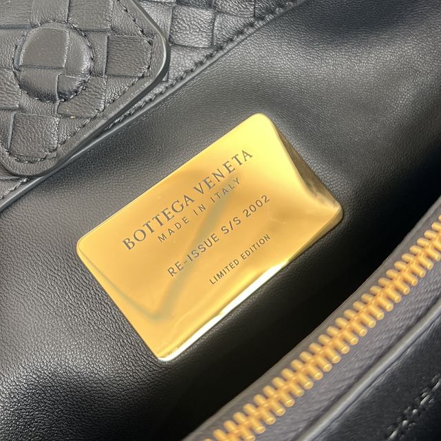 BV original lambskin basket bag 836261 black