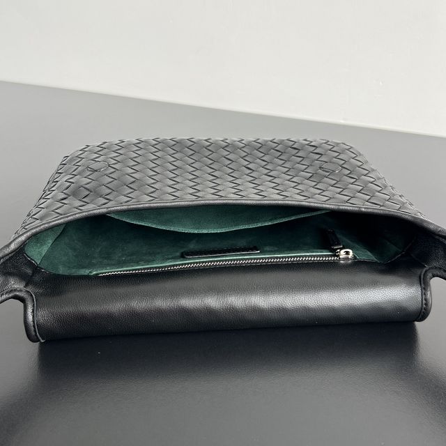 BV original lambskin veneto flap messenger bag 843836  