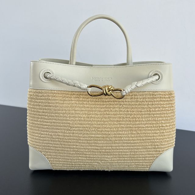 BV original raffia medium andiamo 827479 white