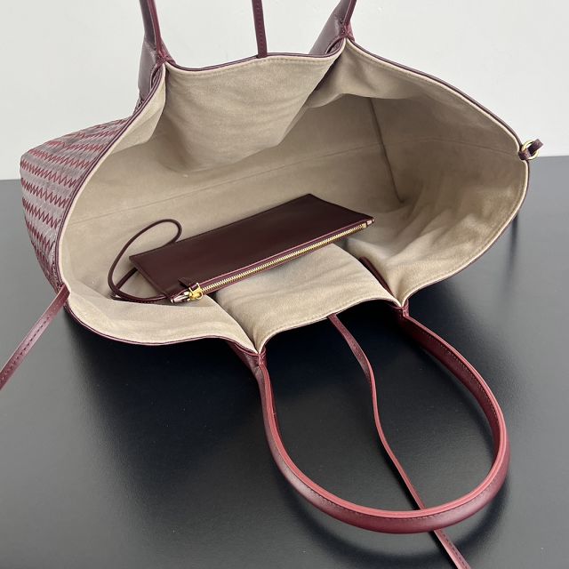 BV original calfskin large pinacoteca tote bag 817166 barolo