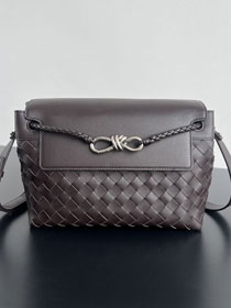 BV original calfskin small andiamo messenger bag 815781 fondant