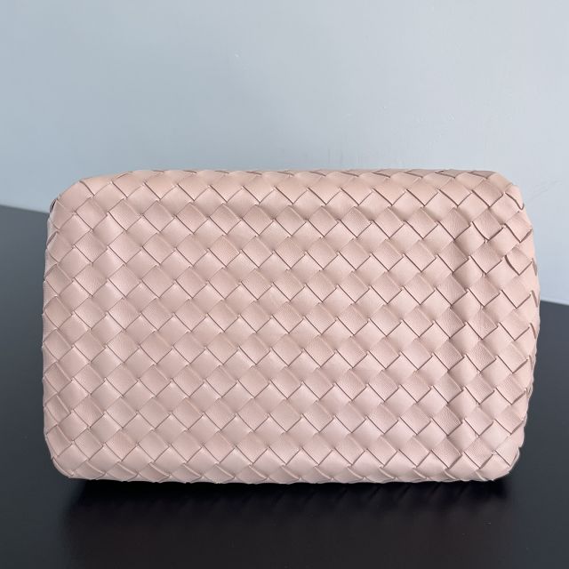 BV original lambskin large parachute shoulder bag 796571 cameo