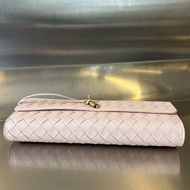 BV original lambskin andiamo long clutch 741511 lotus