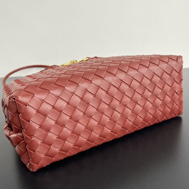 BV original lambskin small andiamo 743568 sapele