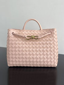 BV original lambskin small andiamo 743568 seashell	