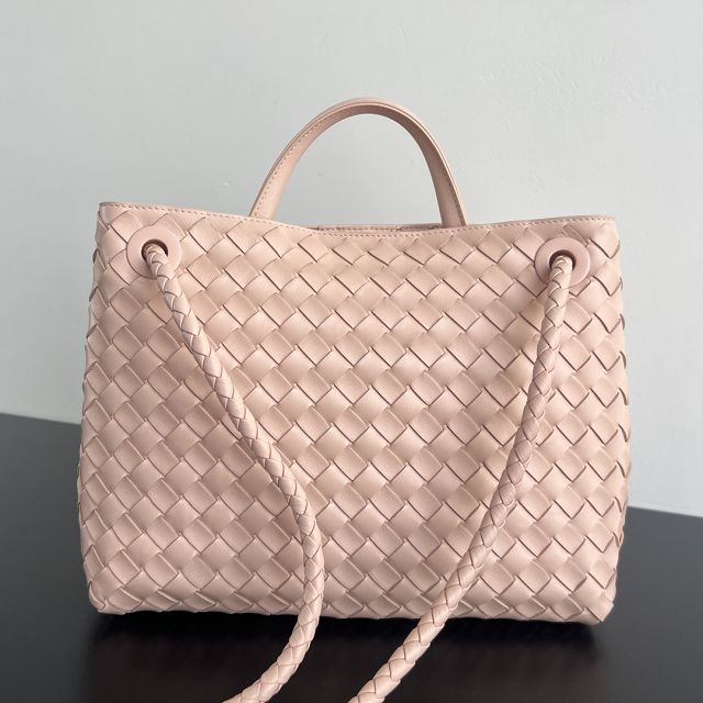 BV original lambskin small andiamo 743568 seashell	