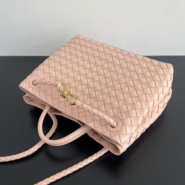 BV original lambskin small andiamo 743568 seashell	