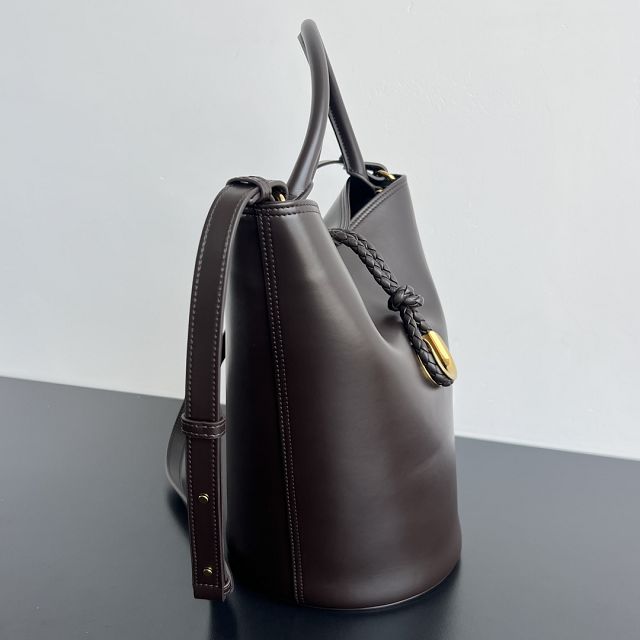 BV original calfskin large liberta bucket bag 806038 fondant