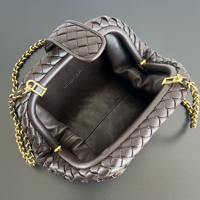 BV original lambskin small lauren 1980 clutch 804038 fondant