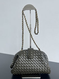 BV original lambskin small lauren 1980 clutch 804038 khaki green