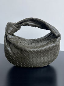 BV original lambskin teen jodie bag 690225 khaki green