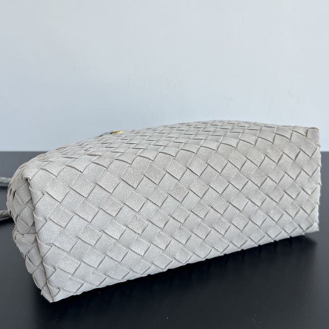 BV original suede small andiamo 743568 agate grey